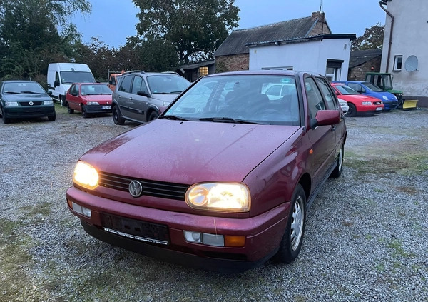 Volkswagen Golf cena 7900 przebieg: 118441, rok produkcji 1997 z Oleśnica małe 326